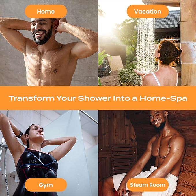 Body Restore Shower Steamers Aromatherapy 15 Pack - Birthday Gifts for Women, Men, Travel Essentials, Stress Relief, Relaxation, Self Care, Bath Bombs - Citrus