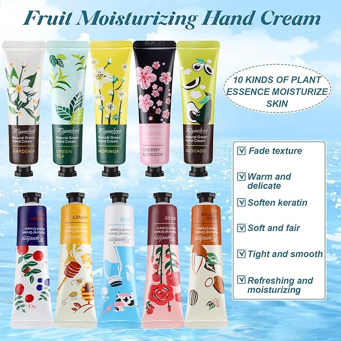 50 Sets Scented Hand Cream and Bag