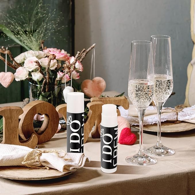 24 Pcs Bachelorette Lip Balm I (Black