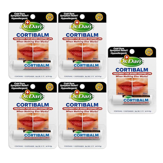Dr. Dan's Cortibalm-5 pack- for Dry