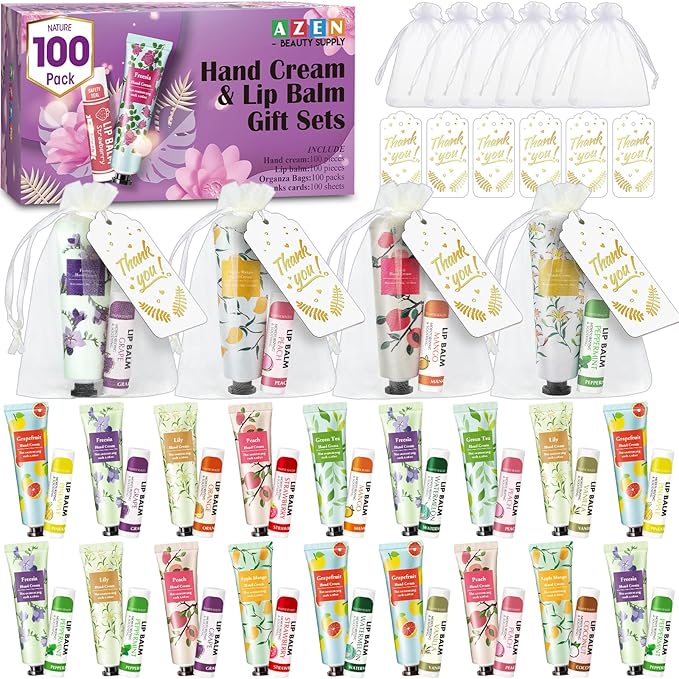 AZEN 100 Sets Hand Cream Bulk