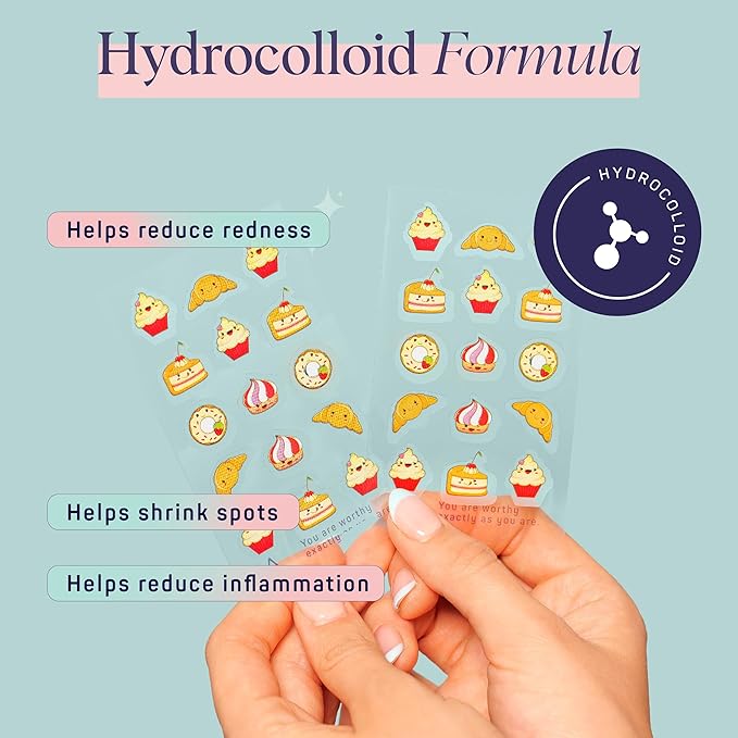 SpaLife BRUNCH DATE UNDEREYE MASK & PIMPLE PATCH DUO – Hydrogel Undereye Patches for Dark Circles & Puffy Eyes – Hydrocolloid Pimple Patches – Mother's Day Gifts for Her - 42 Total Patches