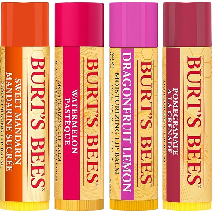 Burt's Bees Holiday Gift, 4 Lip Watermelon
