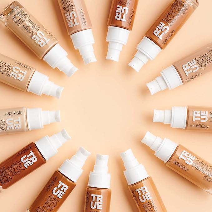 Catrice | True Skin Hydrating Foundation | Lightweight Neutral Hazel)