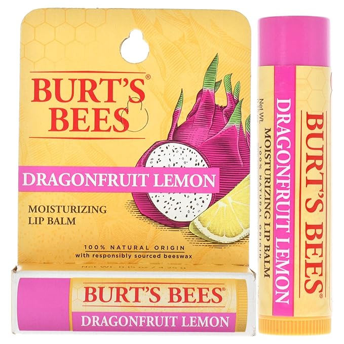 Burts Bees Dragonfruit Lemon Moisturizing Lip