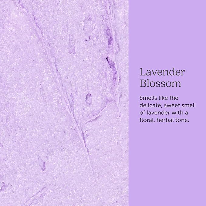 Nectar Life Lavender Blossom Nourishing Whipped Soap and Shave Butter with Almond Oil, Set of 3, 5 Oz each