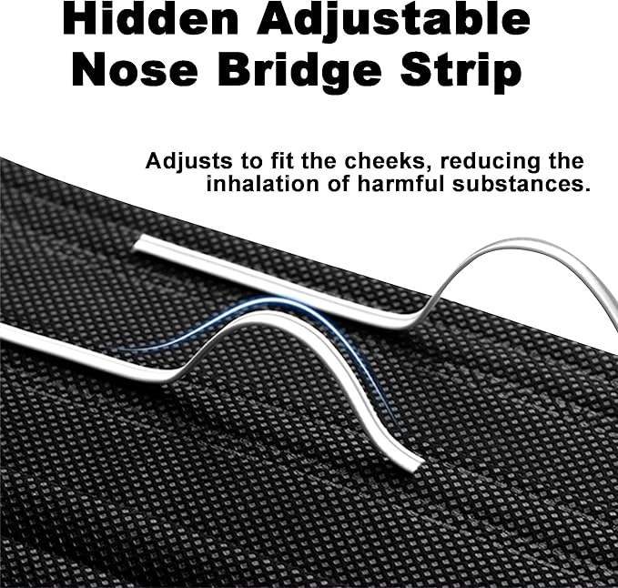 Disposable Face Masks, 100PCS 3 Ply Protection Mask