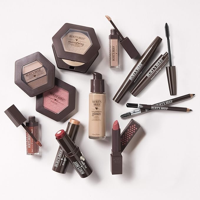 Burts Bees 100% Natural Mattifying Powder Foundation, Sand of 2)