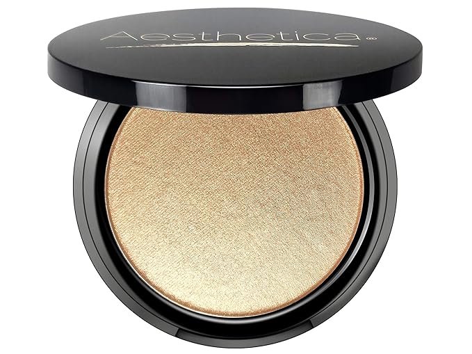 Aesthetica Starlite Highlighter - Metallic Shimmer Highlighting Makeup
