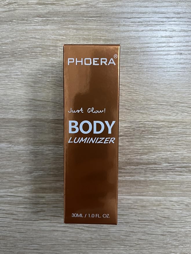 Body Shimmer Oil, Waterproof Long Lasting Moisturizing Bronze Pink #04) 1oz