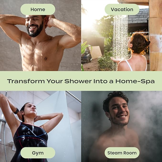 Body Restore Shower Steamers Aromatherapy 15 Pack - Birthday Gifts for Women, Men, Travel Essentials, Stress Relief, Relaxation, Self Care, Bath Bombs - Tea Tree