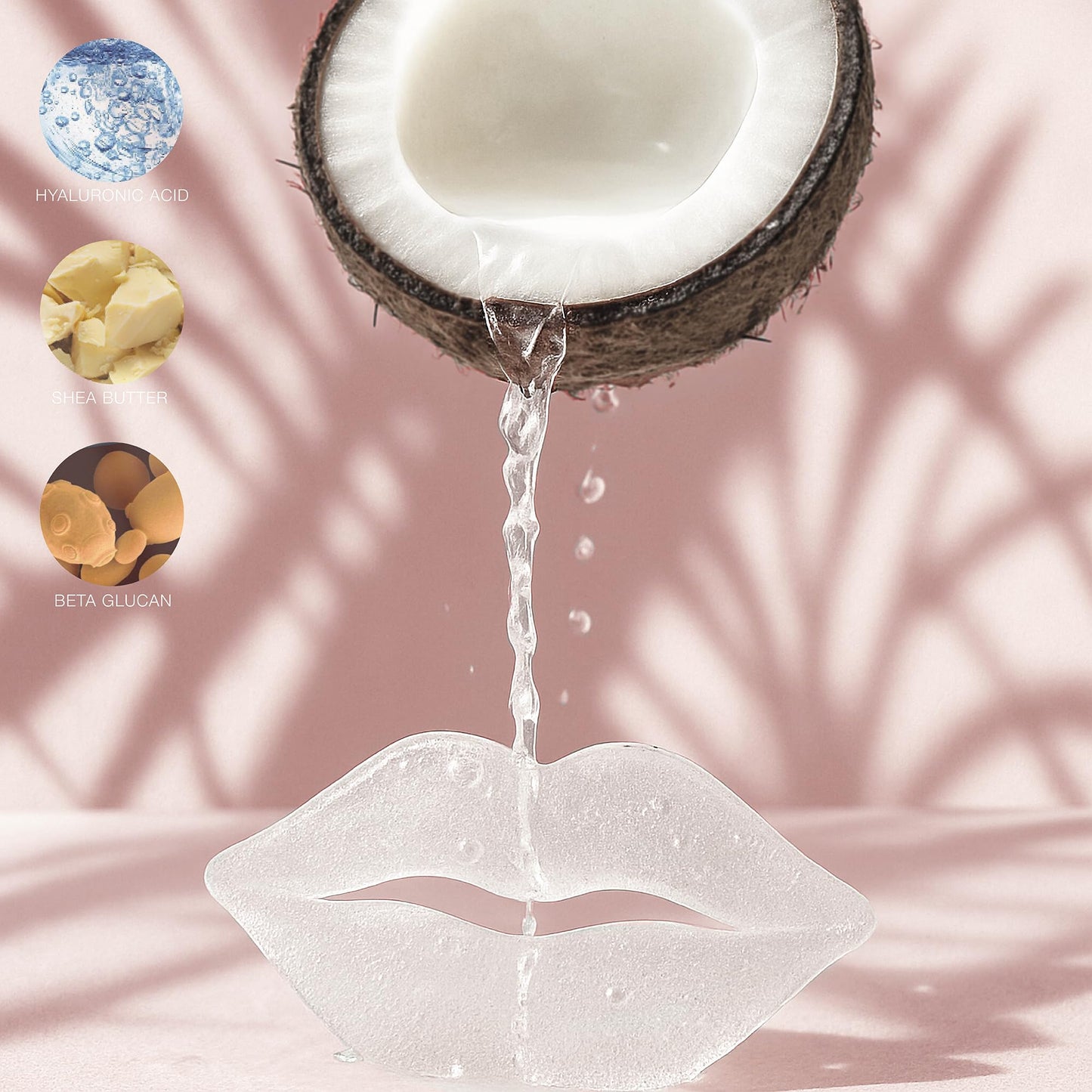 STARSKIN Dreamkiss 2x5g, Hydrating & Plumping Bio-Cellulose Lip Mask, Anti Wrinkle Patches for Lip, Evens Fine Lines & Wrinkles