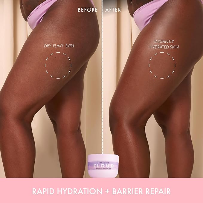 Barrier Repair Cloud Cream, Ultimate Hydrating Skin Care, Hydrating Peptide Moisturizer, Skin Repair Cream, Active Repair, Egyptian Lavender + Moroccan Mint