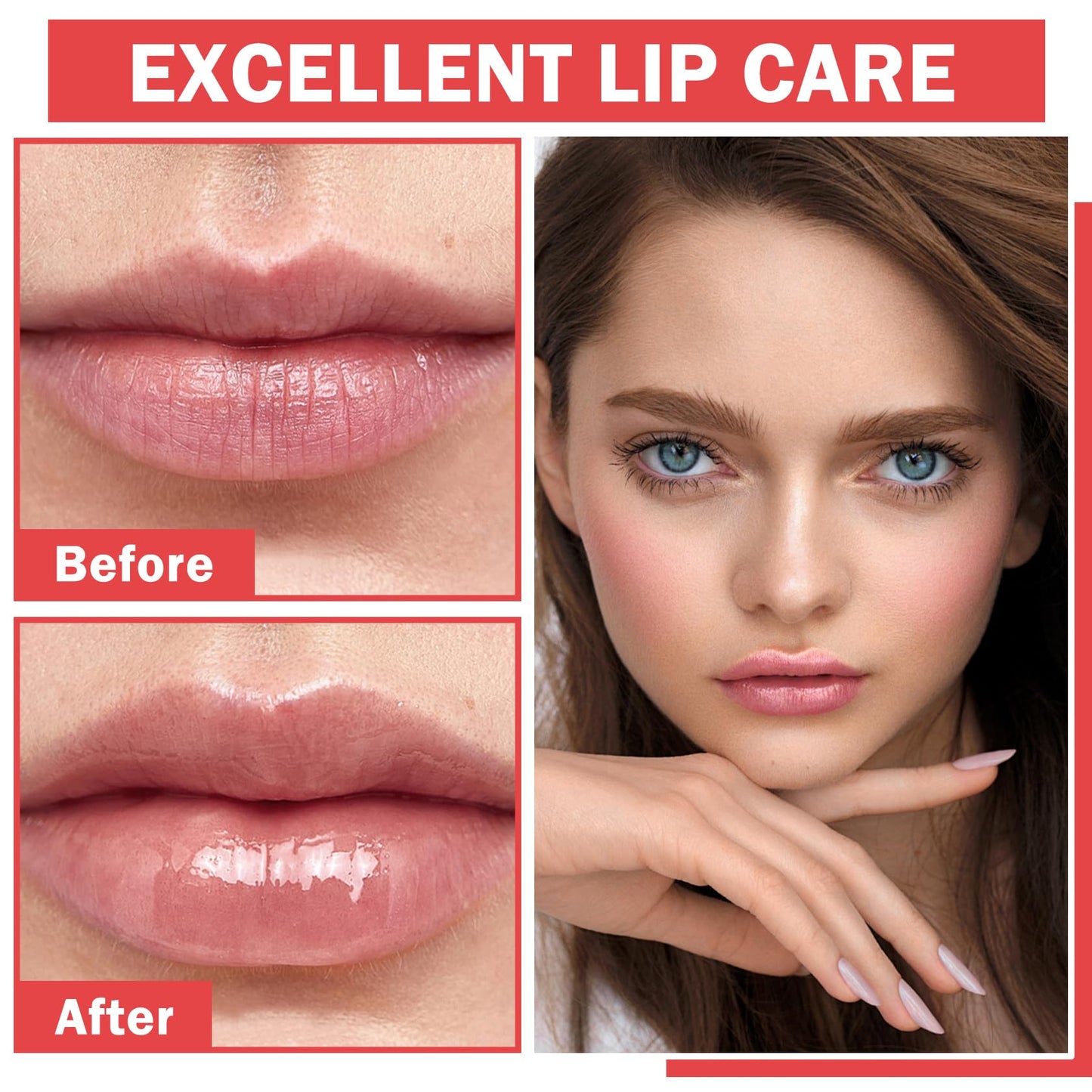 XINGXYUEL 3PCS Bee Lip Care Honey Pot Lip Mask - Honey Strawberry Watermelon Flavors - Silky Hydrating Overnight Lip Care Products