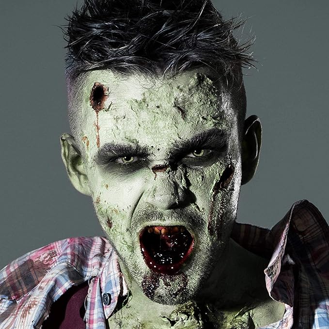 Mehron Makeup Tri-Color Character Makeup Palette | Halloween, 7 oz