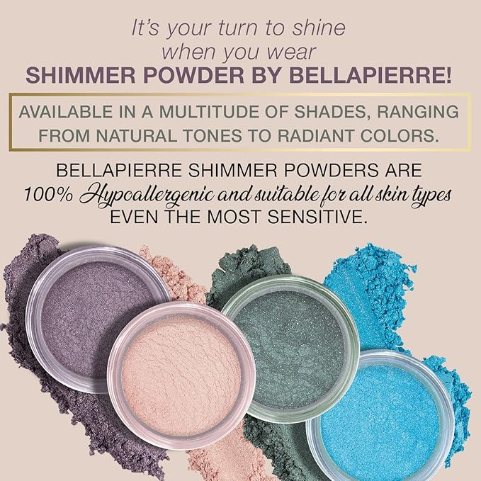 bellapierre Shimmer Powder | Paraben Free | Vegan - Diligence 35g