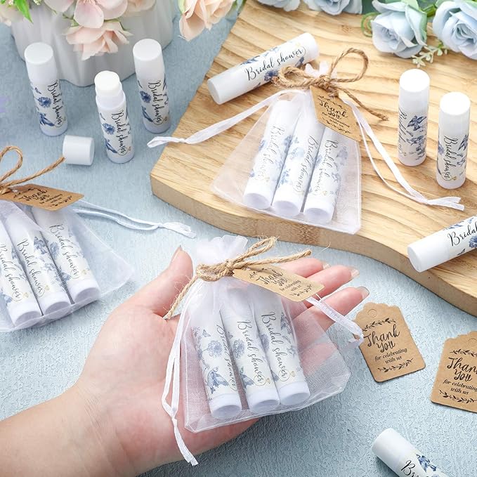 Demissle 50 Pcs Bridal Shower Lip Flower)