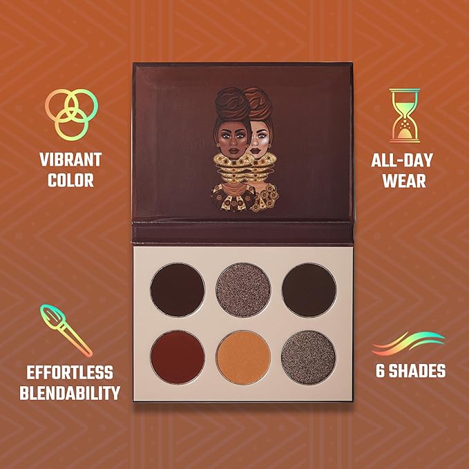 Juvia's Place Palette The Chocolates - Tan, Auburn,