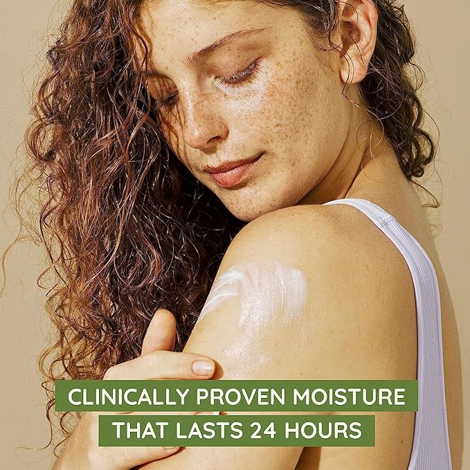 Aveeno Daily Moisturizing Body Lotion for Dry Skin with Prebiotic Oat, Fragrance & Paraben Free, Non-Greasy, Non-Comedogenic, for Sensitive Skin & 72-Hour Moisturizer 18 Fl Oz