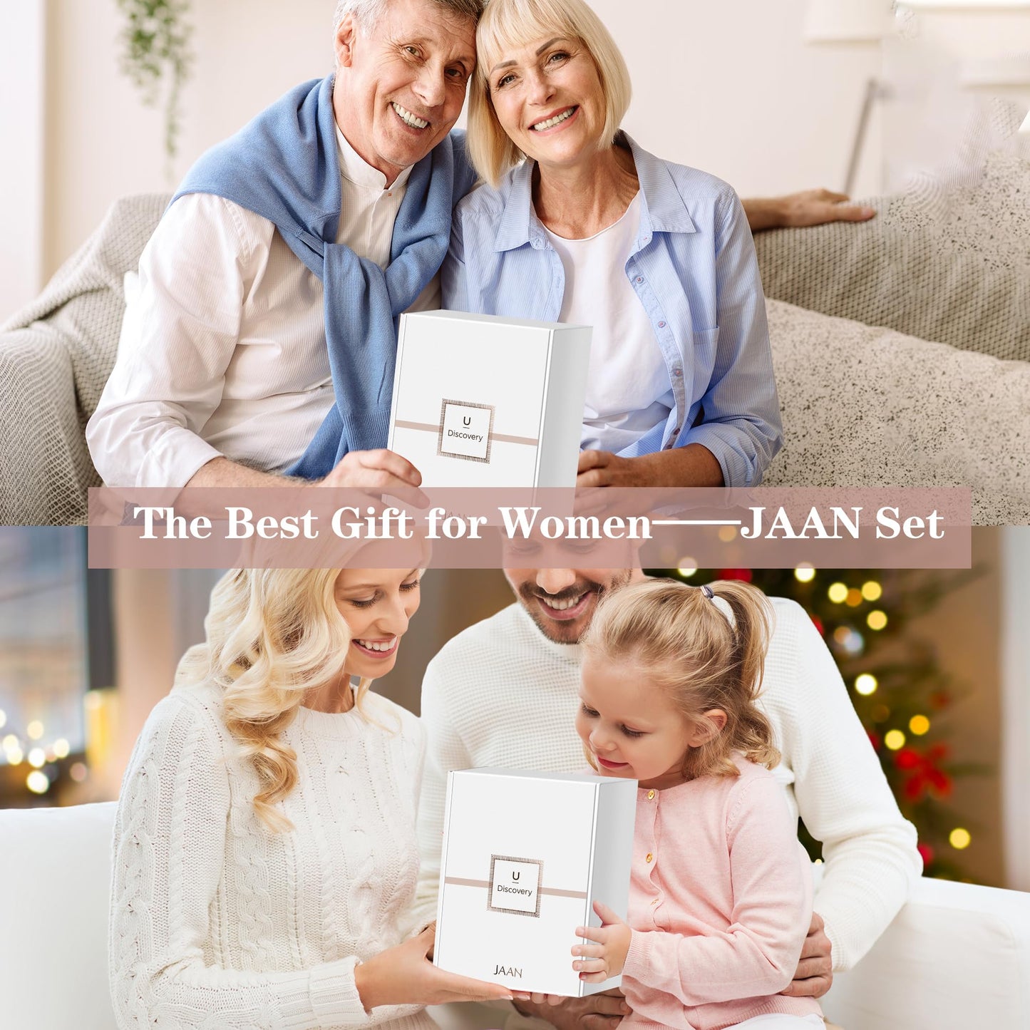 JAAN Korean Skin Care Set for Face, Anti-Aging Facial Moisturizer Lotion and Toner, Deep Hydrating for Face, K Beauty Facial Set, Gift Set for Women, Korean Skin Care, 4.5 FLOZ*2