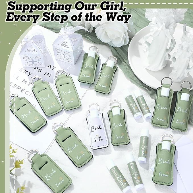 24 Pack Bachelorette Party Favor Lip Balm Set Gifts