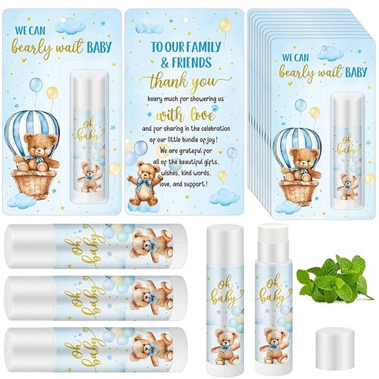 50 Pack Baby Shower Lip Balm