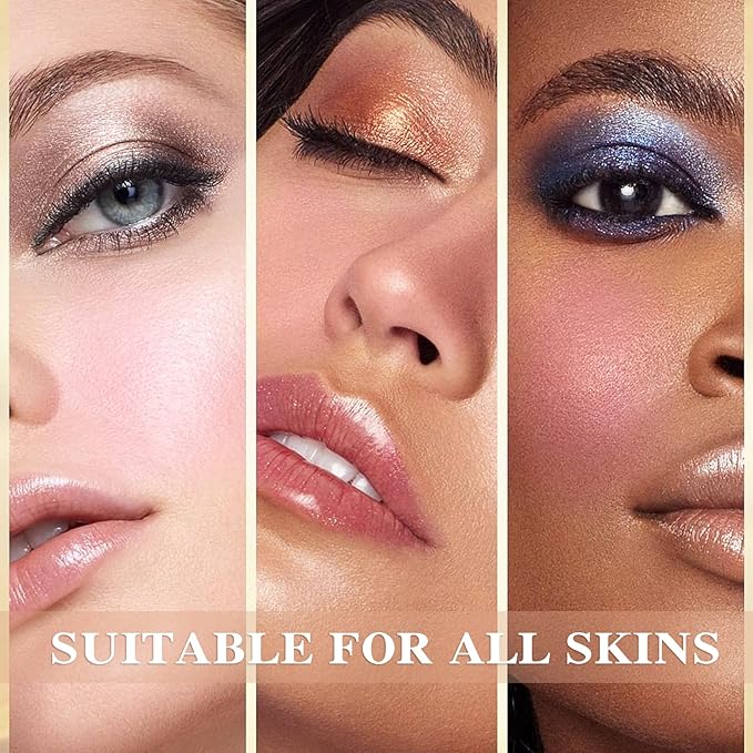 Cream Blush Stick with Brush,Waterproof Multi Cream Blush Skin A