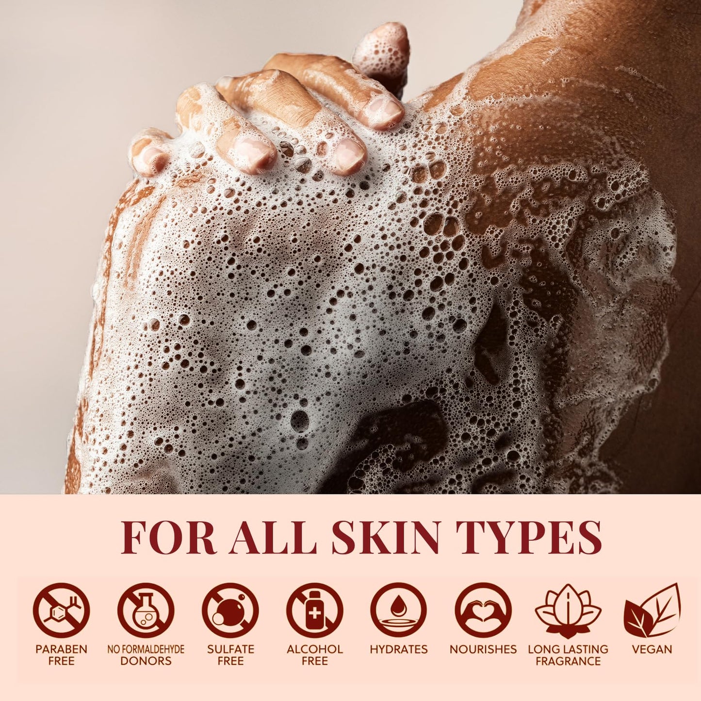 Bath and Body Sets for Her, Japanese Cherry Blossom Scented Spa Daily Care for Women, Including Body Wash, Body Lotion and Fragrance Mist, Idea Gift for Birthday Valentine's Day Christmas New Year