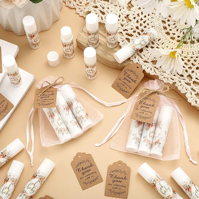 Demissle 50 Pcs Baby Shower Lip Plants)