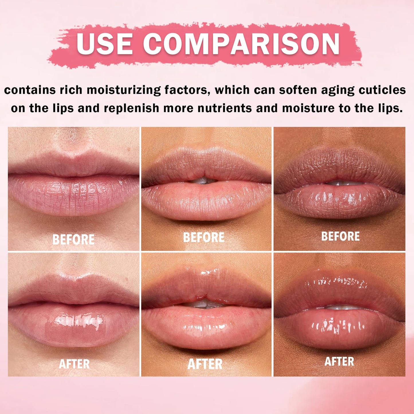 ZHISHUDL Bee Lip Balm Honey Pot 3PCS Strawberry Watermelon Cherry Lip Balm Lip Sleeping Mask Moisturizing Hydrating Bee Lip Balm Reduces Lip Lines, Lip Care Products for All Skin Types