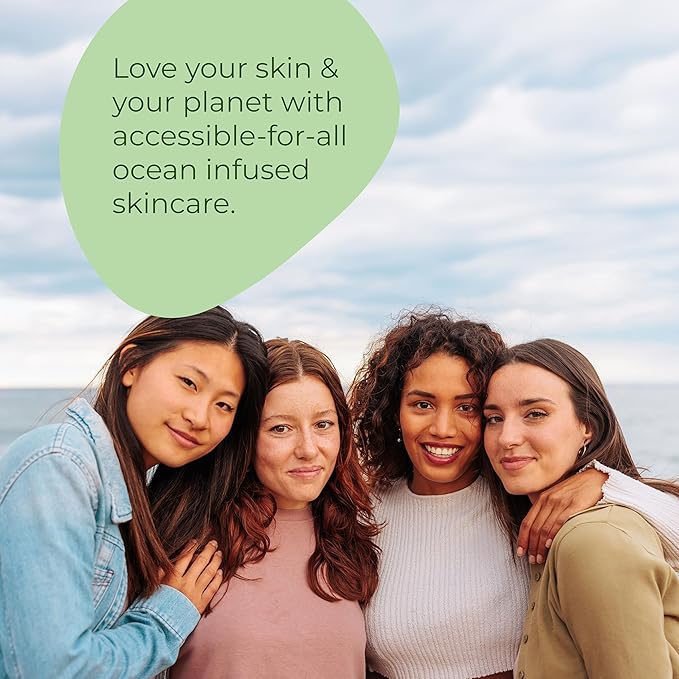 Sea-El Moringa Seed Facial Oil Drops Super Moisturizing Antioxidant-Rich Glow with Sea Kelp & Vitamin E - Daily Face Primer & Replenishing Vegan Skincare for Women & Men - 1 Fl Oz