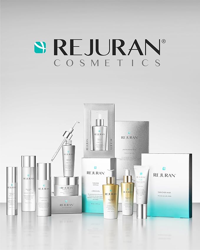 REJURAN® Turnover Mask, c-PDRN® (5ea) – Original Salmon DNA Daily Mask for Firming, Hydration, Repairing & Revitalizing. Achieve Youthful, Radiant Skin. Korean Skincare. Ultra Microfiber Sheet Mask