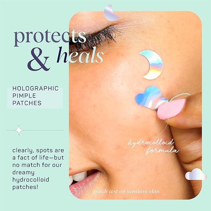 SpaLife Beauty Dream Skin Pimple Patches – Hydrocolloid Formula for Acne, Spots, Redness, and Oiliness – 90 Moons & 108 Clouds – Acne Patches – Spot Treatment – Hydrocolloid Patches – Zit Patches