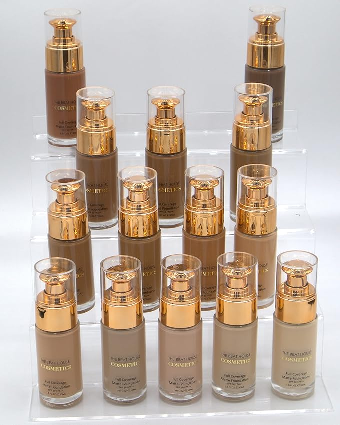 Full Coverage Matte Foundation (Cinnamon) | SPF 50/ Stay |