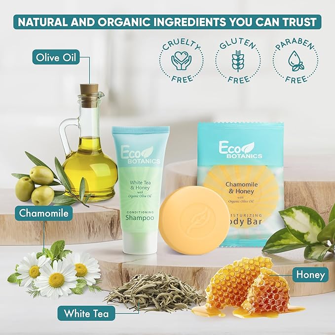 Eco Botanics Hotel Soaps and Toiletries Conditioning