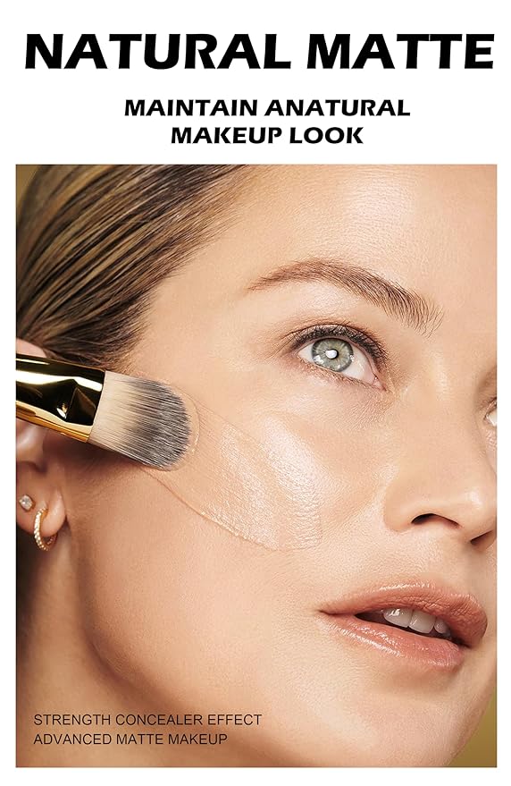 Full Coverage Soft Focus Liquid Foundation, Lightweight Moisturizing