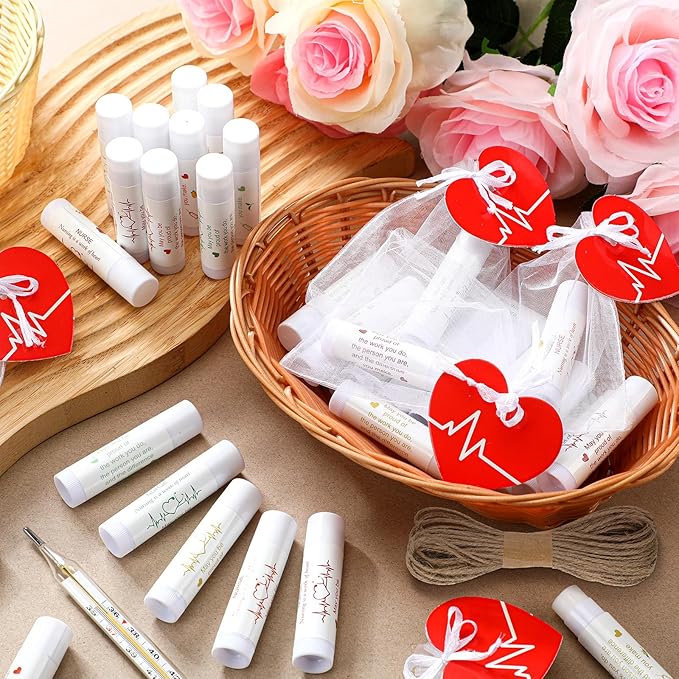 50 Sets Nurse Lip Balm Gifts