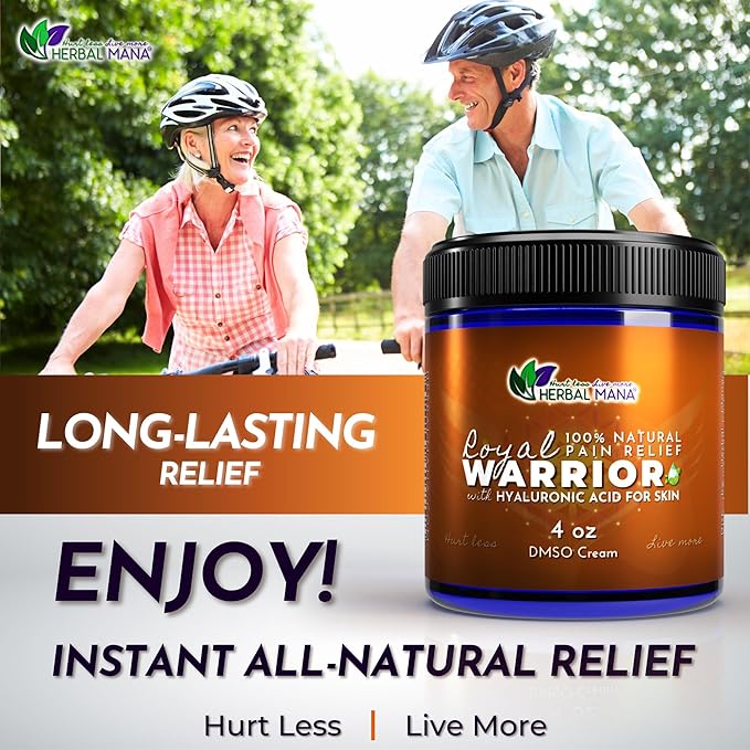Herbal Mana Frankincense DMSO Cream for Joint Pain | Royal Warrior