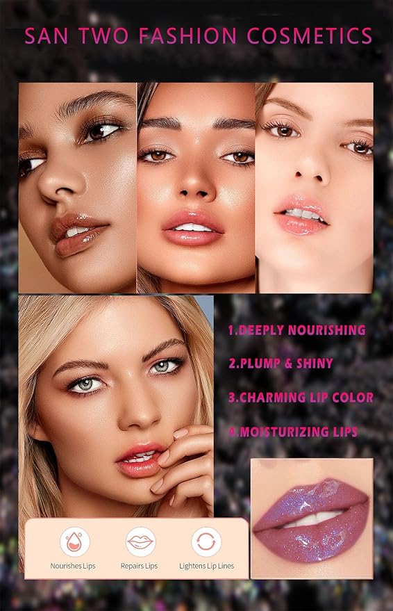 Conversionh Magic Color Changing Lip Oil, Long Lasting Lip