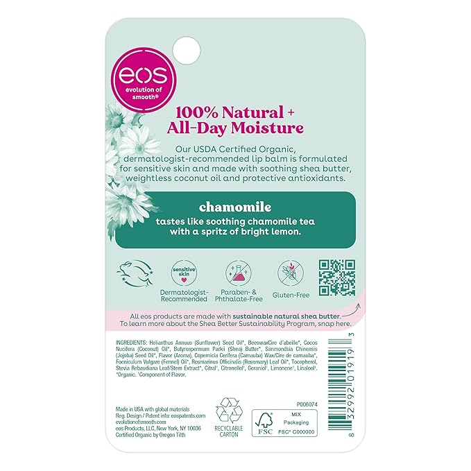 eos 100% Natural & Organic Lip