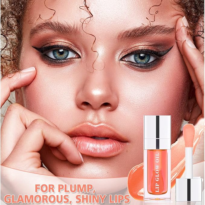 Hydrating Lip Glow Oil Plumping Lip Oil Gloss Hydrating