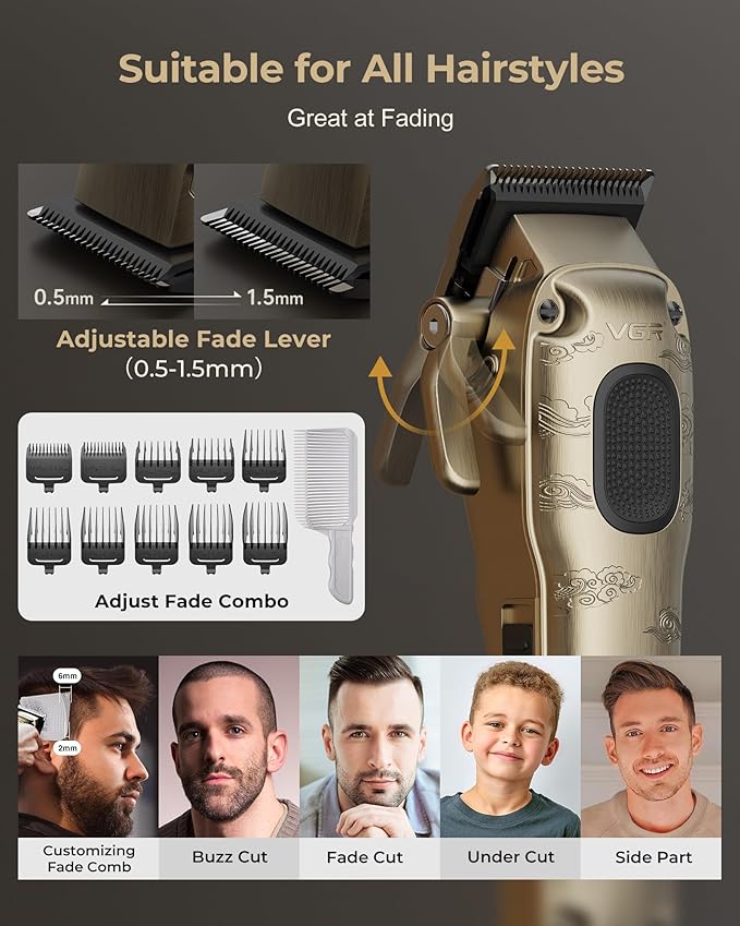 Hair Clippers for Men, Professional