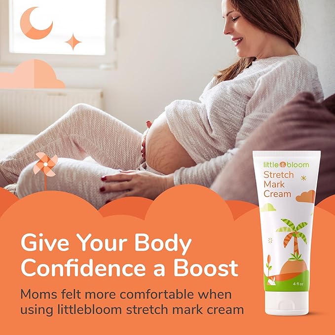 Stretch Mark Cream for Pregnancy w/
