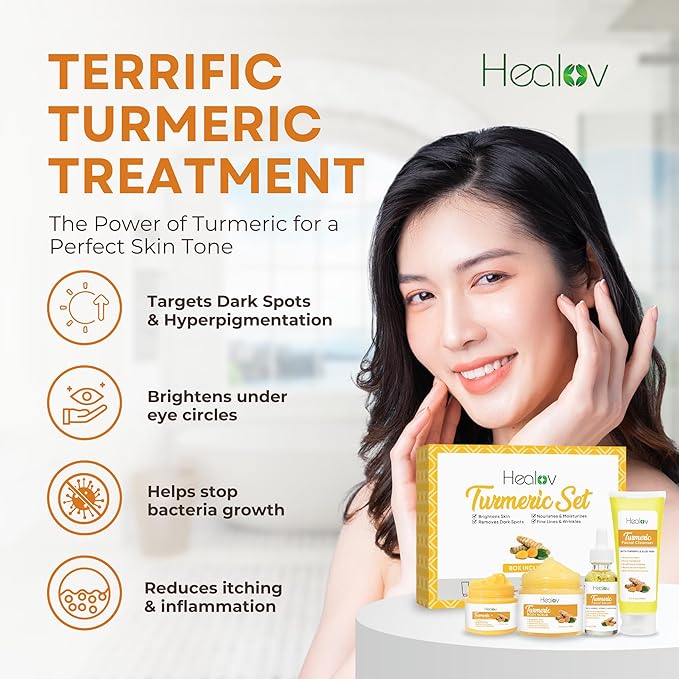 Turmeric Skincare Set - Turmeric Skin Brightening