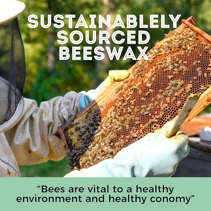 HUNNYBEE Beeswax Pellets 2LB, 100% Pure lbs)