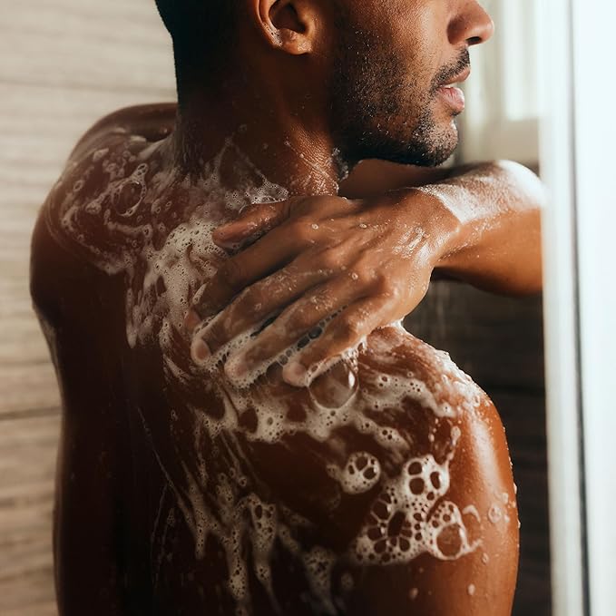 Oars + Alps Mens Moisturizing Body and Face Wash, Skin Care Infused with Vitamin E and Antioxidants, Sulfate Free, Fresh Ocean Splash 32oz