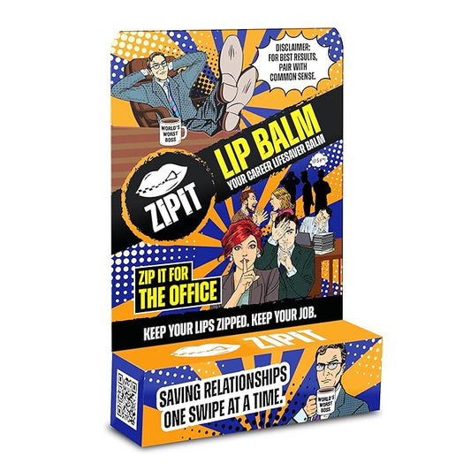 Zip It For The Office Lip
