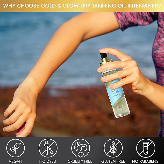 Dry Oil Tanning Spray Indoor/Outdoor Accelerator
