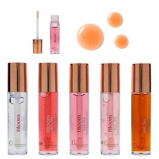 Expressions 5pc Lip Oil Set - (FLORAL)