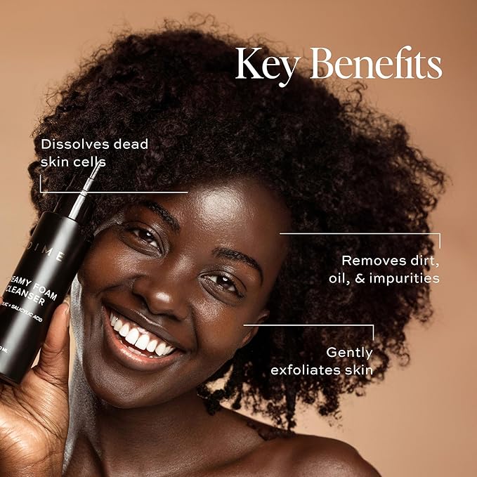 DIME Beauty Creamy Foam Cleanser, Foaming